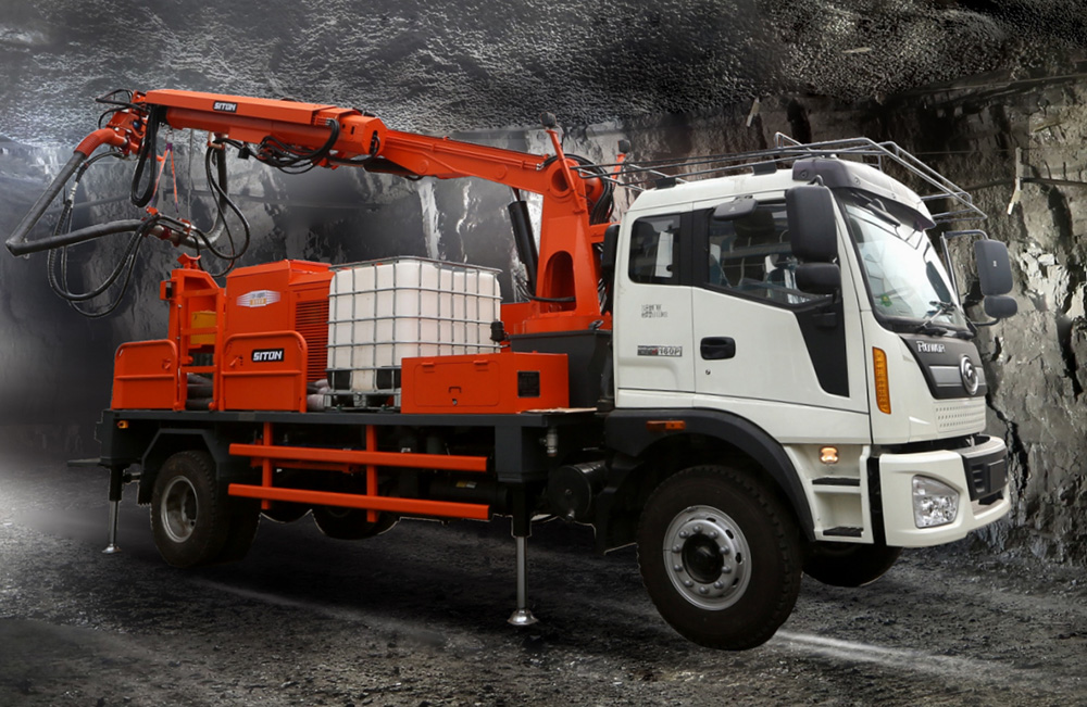 CSP30車(chē)載式濕噴臺車(chē)